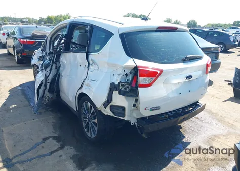 2017 Ford C-Max Energi Titanium z USA, uszkodzony, nr VIN 1FADP5FU6HL101757